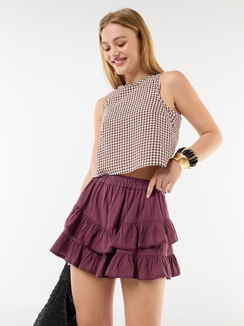 Tiered Ruffle Skirt - Kiabi