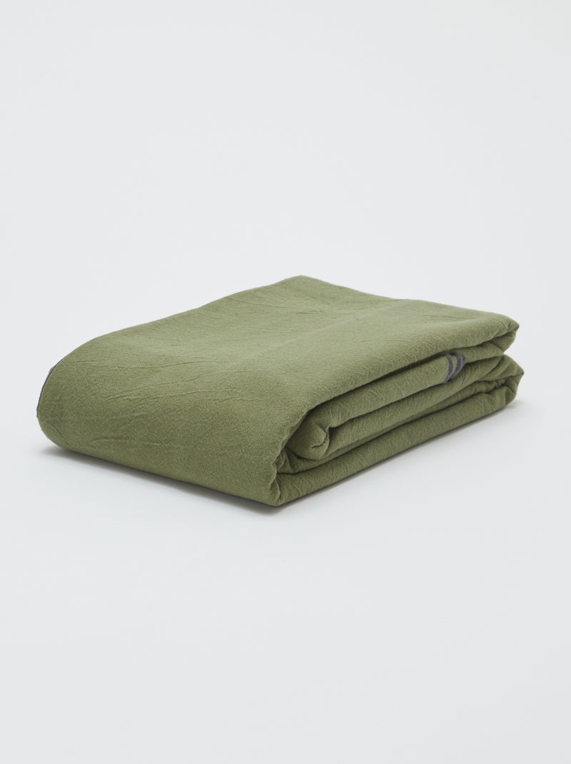 Tischtuch 150 x 300 cm - Kiabi Home Kaki - Kiabi
