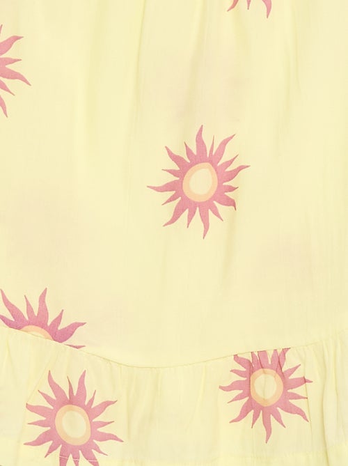 Top à motif à fines bretelles - Kiabi