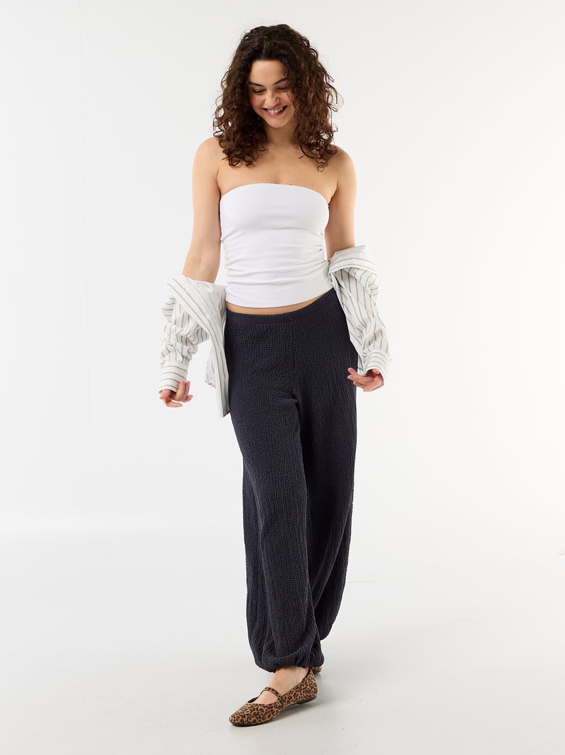 Top bustier Blanc - Kiabi