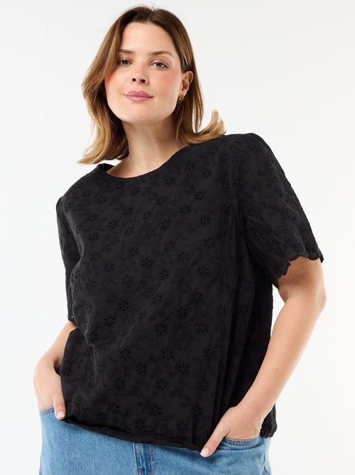 Top in pizzo sangallo - Kiabi
