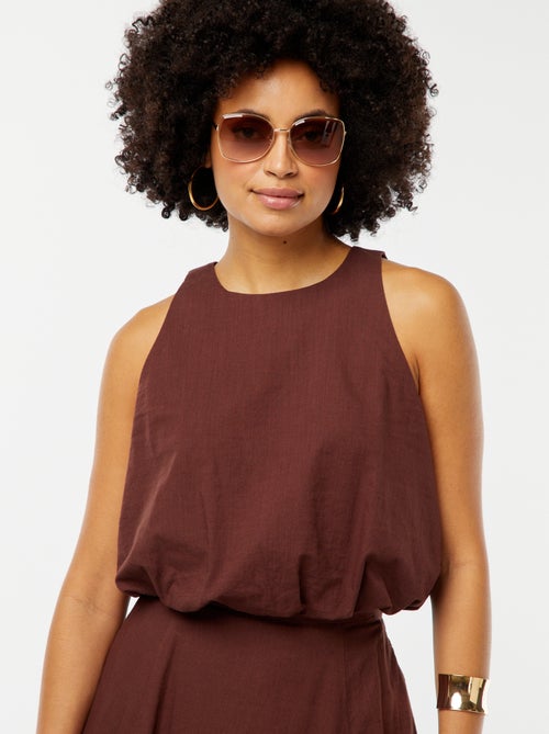 Top sans manches forme ballon - Kiabi