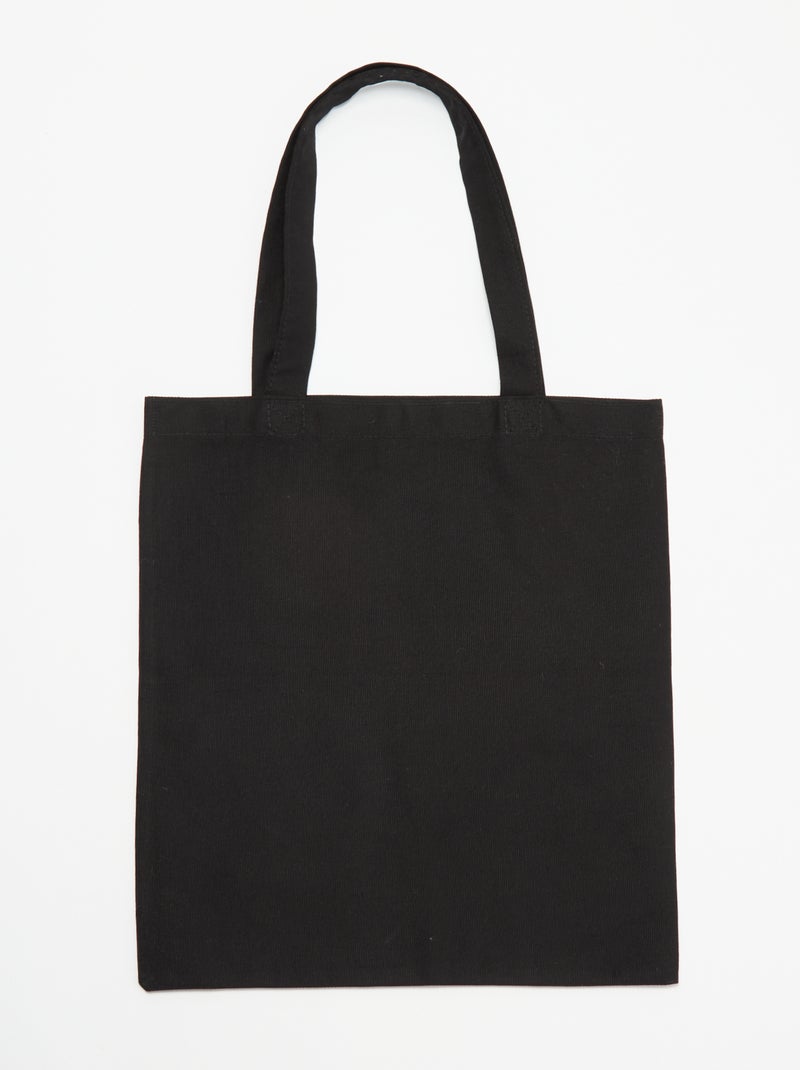 Tote bag 'K-Pop Demon Hunters' Black - Kiabi