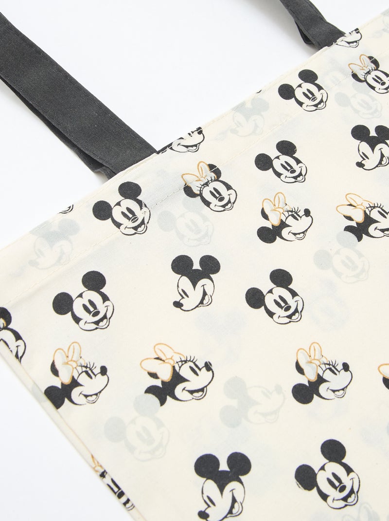 Tote bag L 'Disney' Ecru - Kiabi