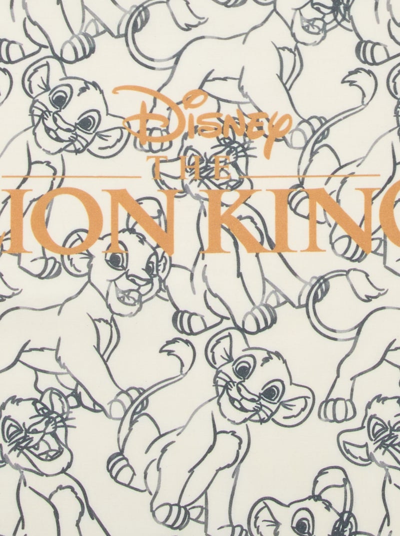 Tote bag XL en tissu 'Simba' Beige - Kiabi