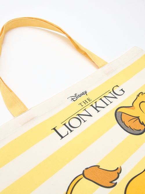 Tote bag XL en tissu 'Simba' - Kiabi