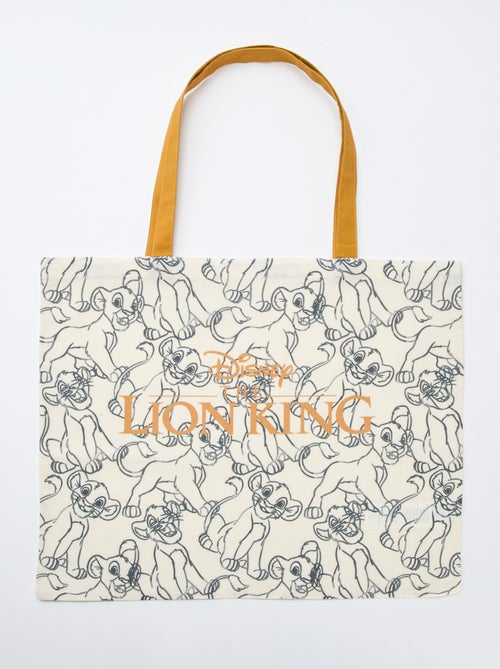 Tote bag XL in tessuto 'Simba' - Kiabi