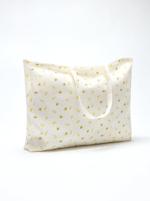 Tote-bag XXL en toile - Kiabi