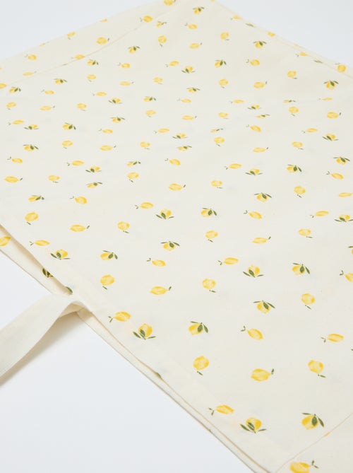 Tote-bag XXL en toile - Kiabi