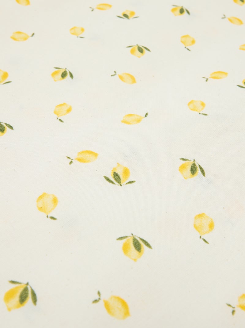 Tote-bag XXL en toile Jaune - Kiabi