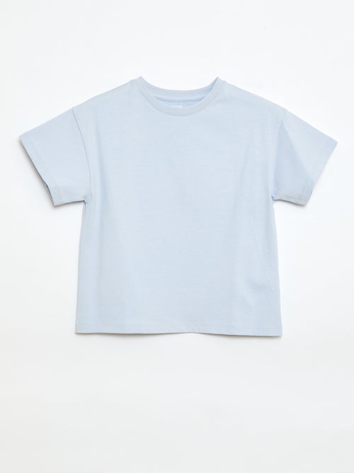Tough Cotton Short-Sleeved T-Shirt - Kiabi