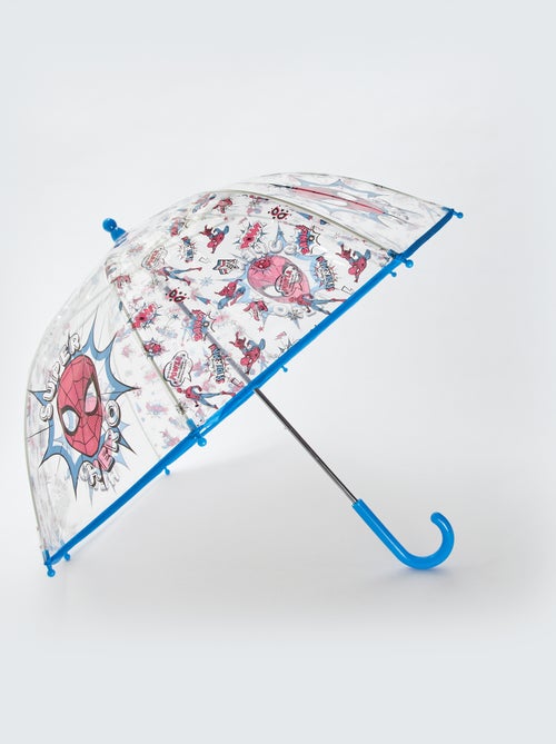 Transparenter 'Spiderman' Regenschirm - Kiabi