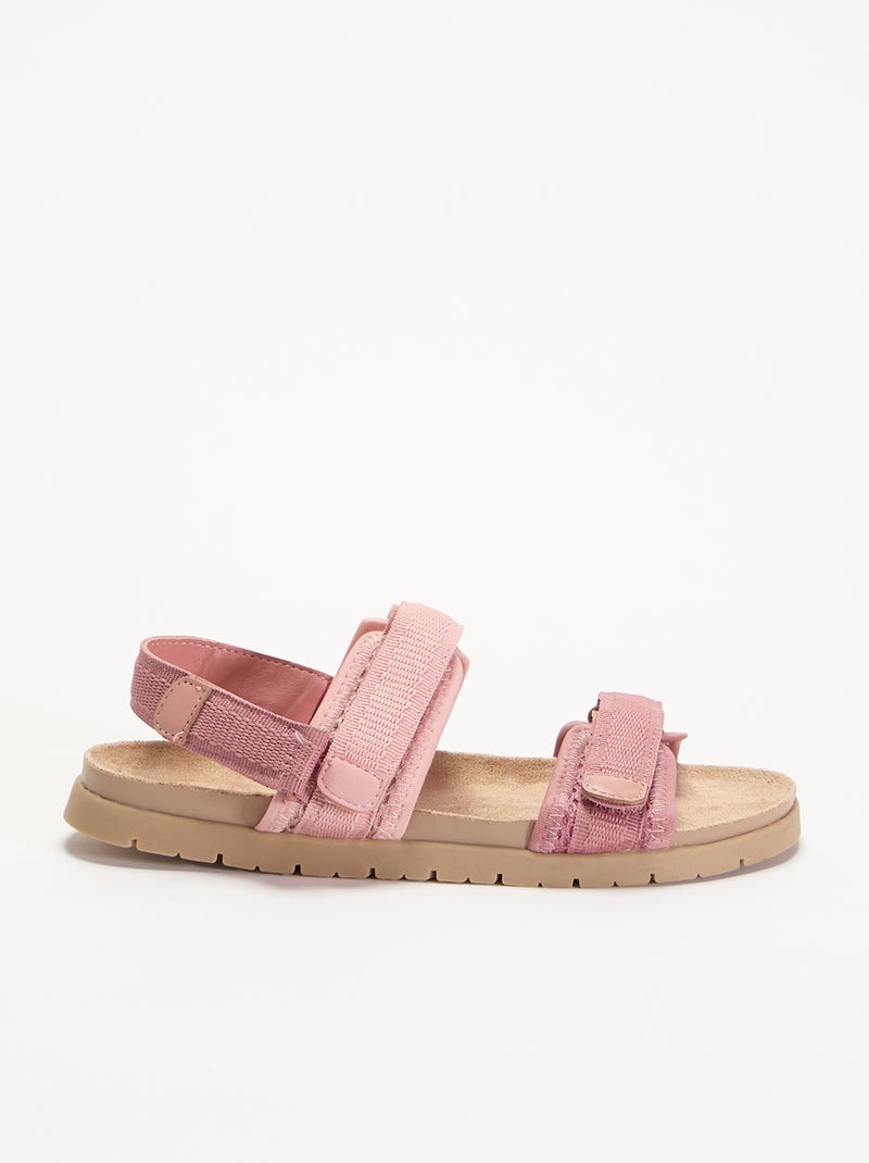 Trekking-Sandalen Rosa - Kiabi