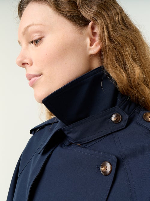 Trench corto in cotone - Kiabi