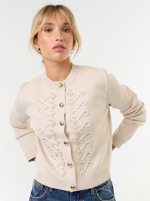 Trendiges Offiziers-Gilet mit Zierborten - Kiabi