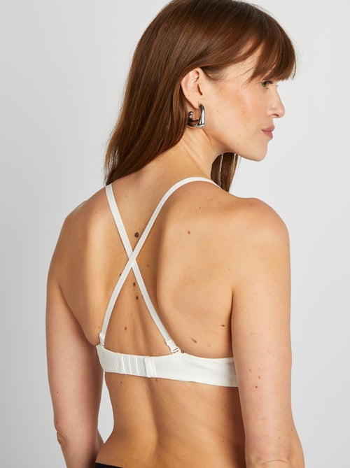 Triangle invisible en microfibre - Kiabi