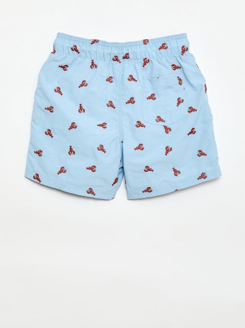 Tropical All-Over Print Swim Bermuda Shorts - Kiabi