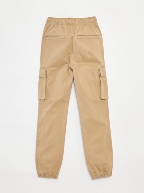 Trousers with Pockets and Adjustable Waist - Kiabi