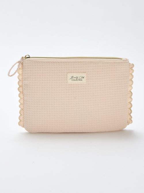 Trousse de rangement matelassée - Kiabi