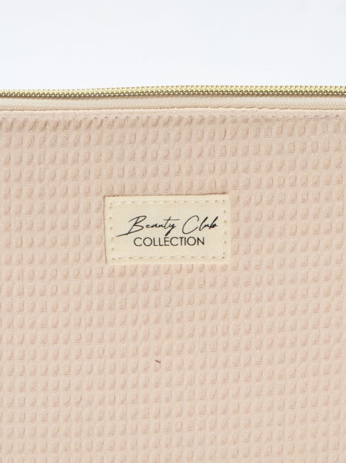 Trousse de rangement matelassée - Kiabi