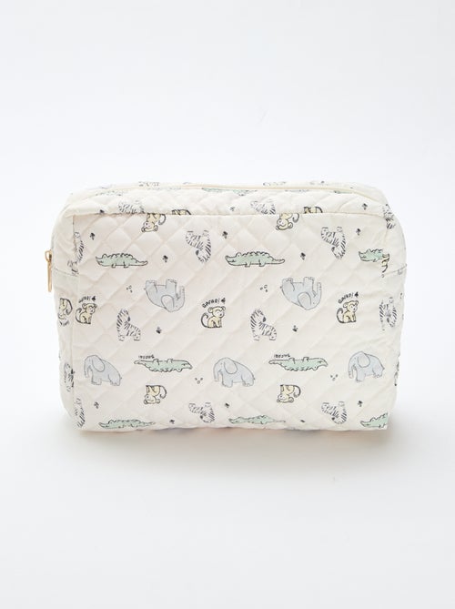Trousse de rangement matelassée - Kiabi