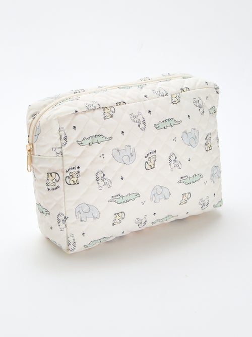Trousse de rangement matelassée - Kiabi
