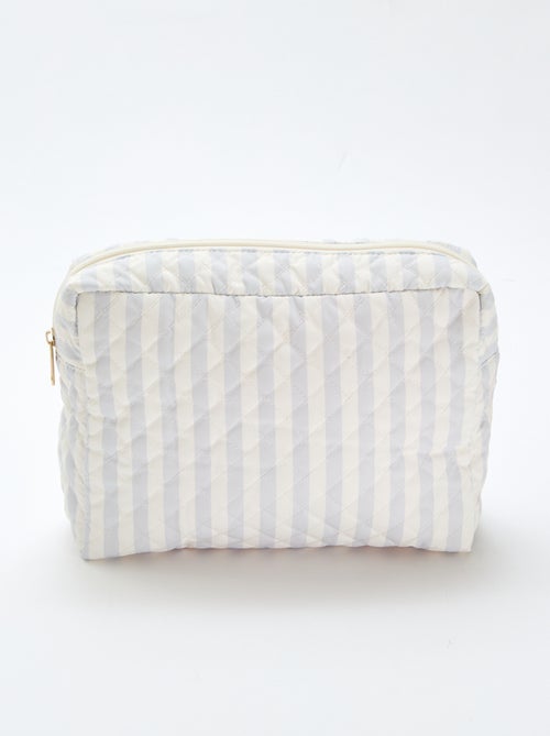 Trousse de rangement matelassée - Kiabi
