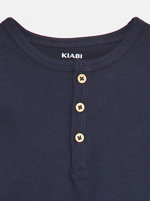 Tunic Neck T-Shirt - Kiabi