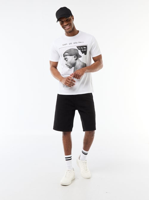 Tupac Short-Sleeve T-Shirt - Kiabi