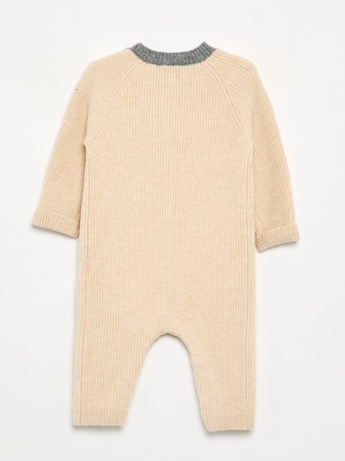 Tuta lunga in maglia - Kiabi