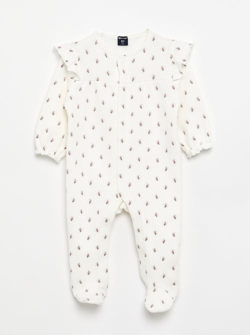 Tutina calda con piedini - Kiabi Tutina calda con piedini - Kiabi