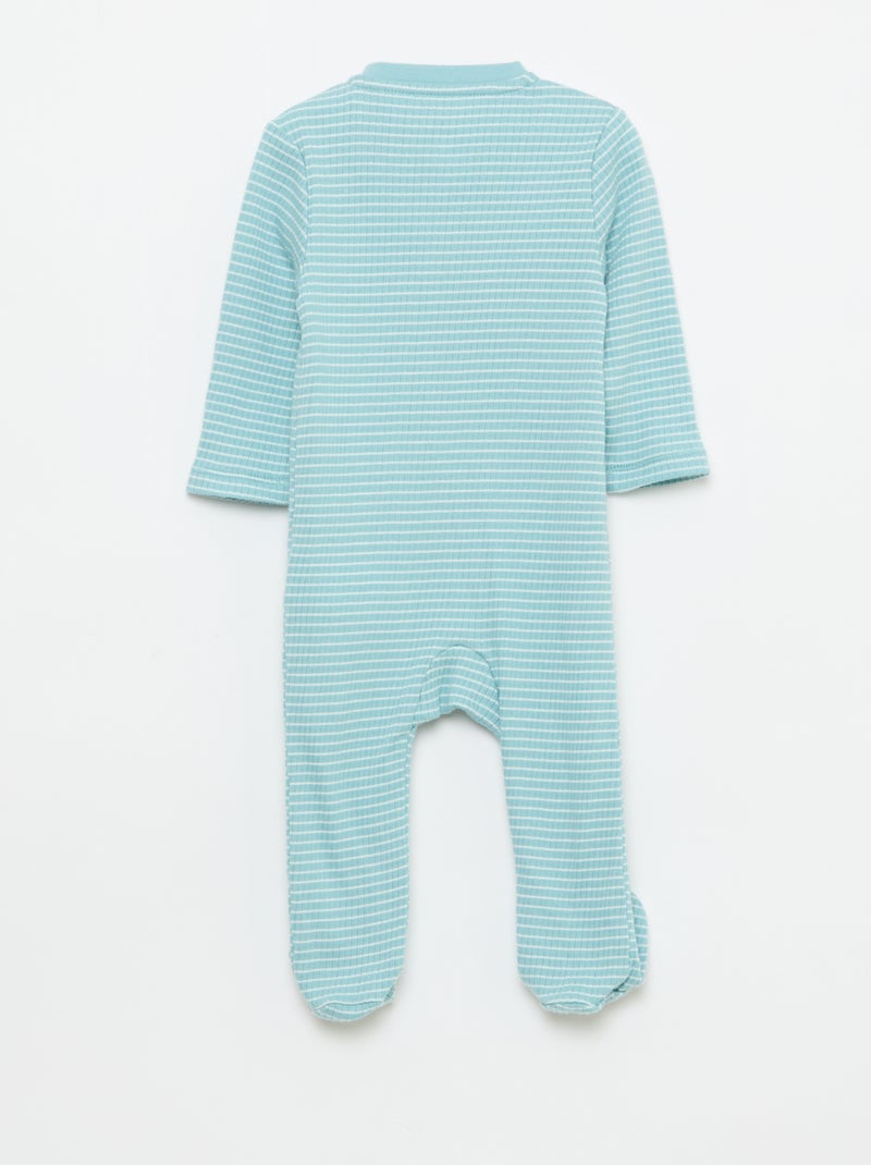 Tutina in cotone Blu - Kiabi
