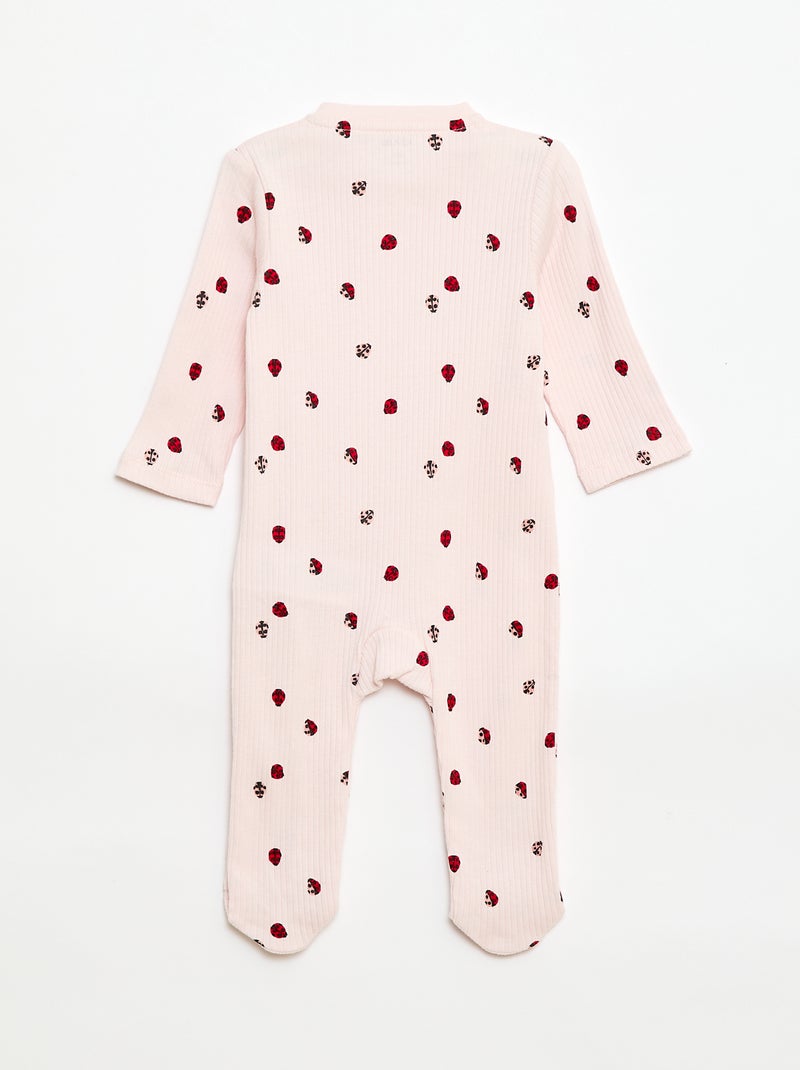 Tutina in cotone Rosa - Kiabi
