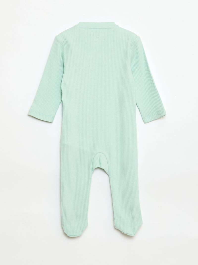 Tutina in cotone Verde - Kiabi