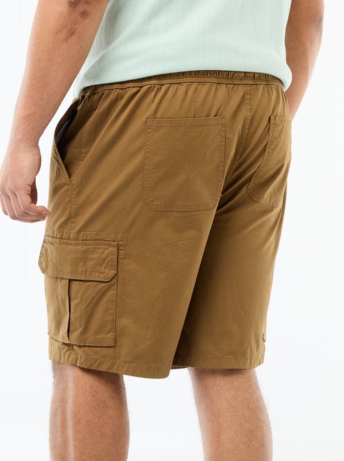 Twill-Bermuda mit Multitaschen - Kiabi