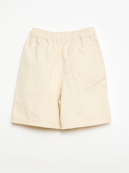 Twill Bermuda Shorts - Kiabi
