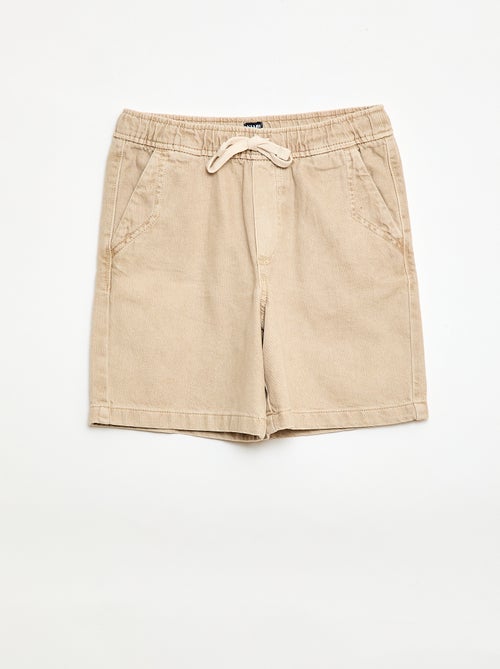 Twill Bermuda Shorts - Kiabi