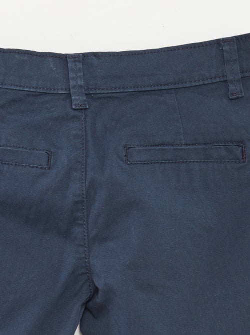 Twill Bermuda shorts - Kiabi Twill Bermuda shorts - Kiabi
