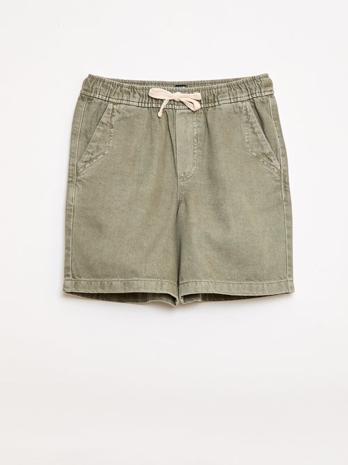 Twill Bermuda Shorts - Kiabi