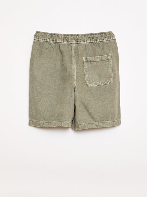 Twill Bermuda Shorts - Kiabi