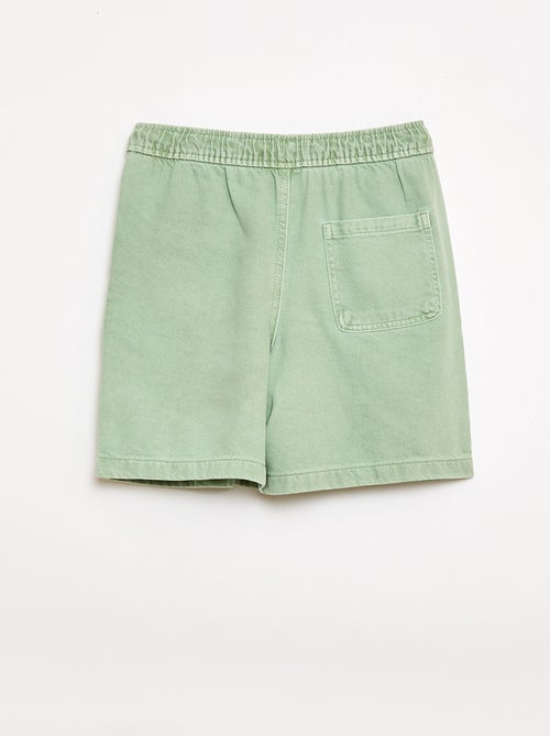 Twill Bermuda Shorts - Kiabi