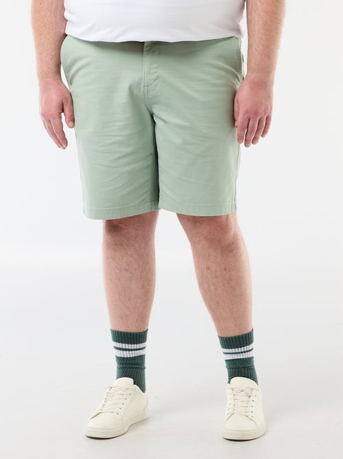Twill-Chino-Bermuda - Kiabi