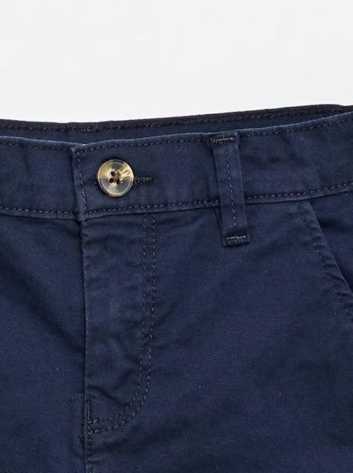 Twill Chino Bermuda Shorts - Kiabi