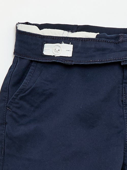 Twill Chino Bermuda Shorts - Kiabi