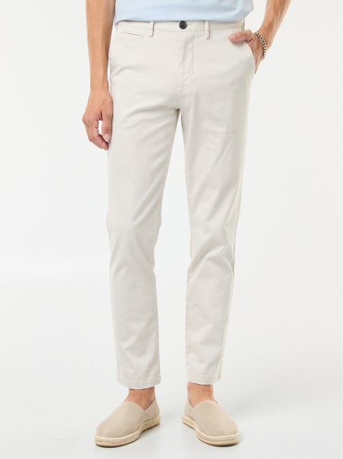 Twill-Chino-Hose - Kiabi