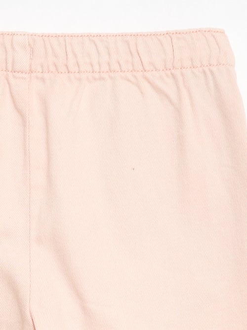 Twill-Hose mit Kordelzug - Kiabi Twill-Hose mit Kordelzug - Kiabi