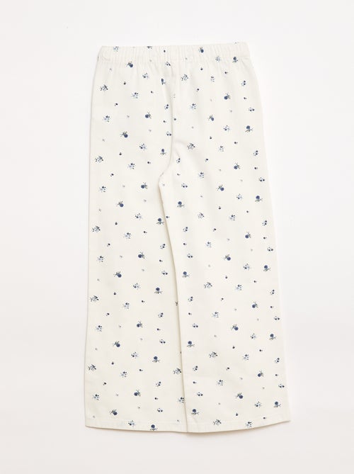 Twill-Hose mit Kordelzug - Kiabi Twill-Hose mit Kordelzug - Kiabi