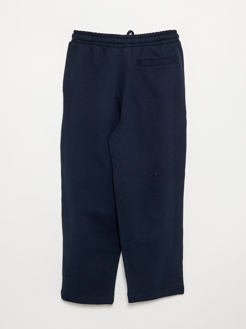Twill jogger pants - comfortable fit Blue - Kiabi
