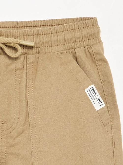 Twill-Joggerhose – schmal geschnitten - Kiabi