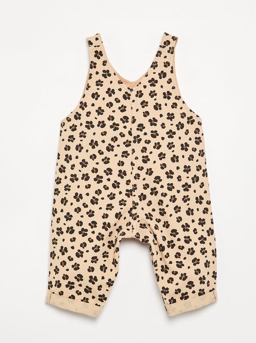 Twill Printed Dungarees - Kiabi